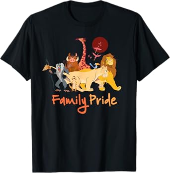 Disney The Lion King Simba & Friends Family Pride Matching T-Shirt