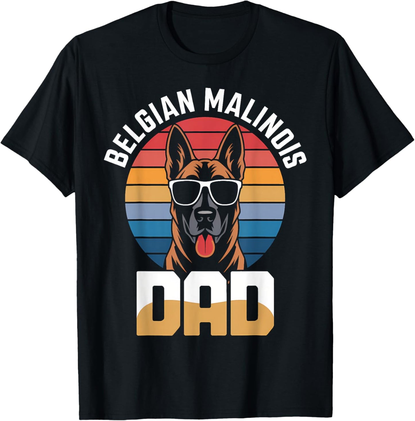 Belgian Malinois Dad Funny Belgian Malinois T-Shirt