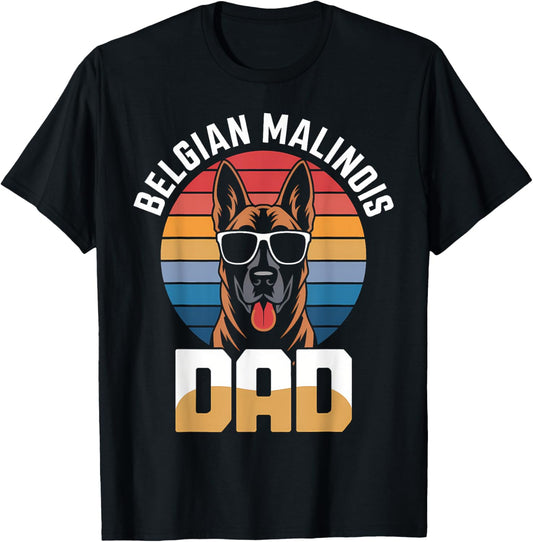 Belgian Malinois Dad Funny Belgian Malinois T-Shirt