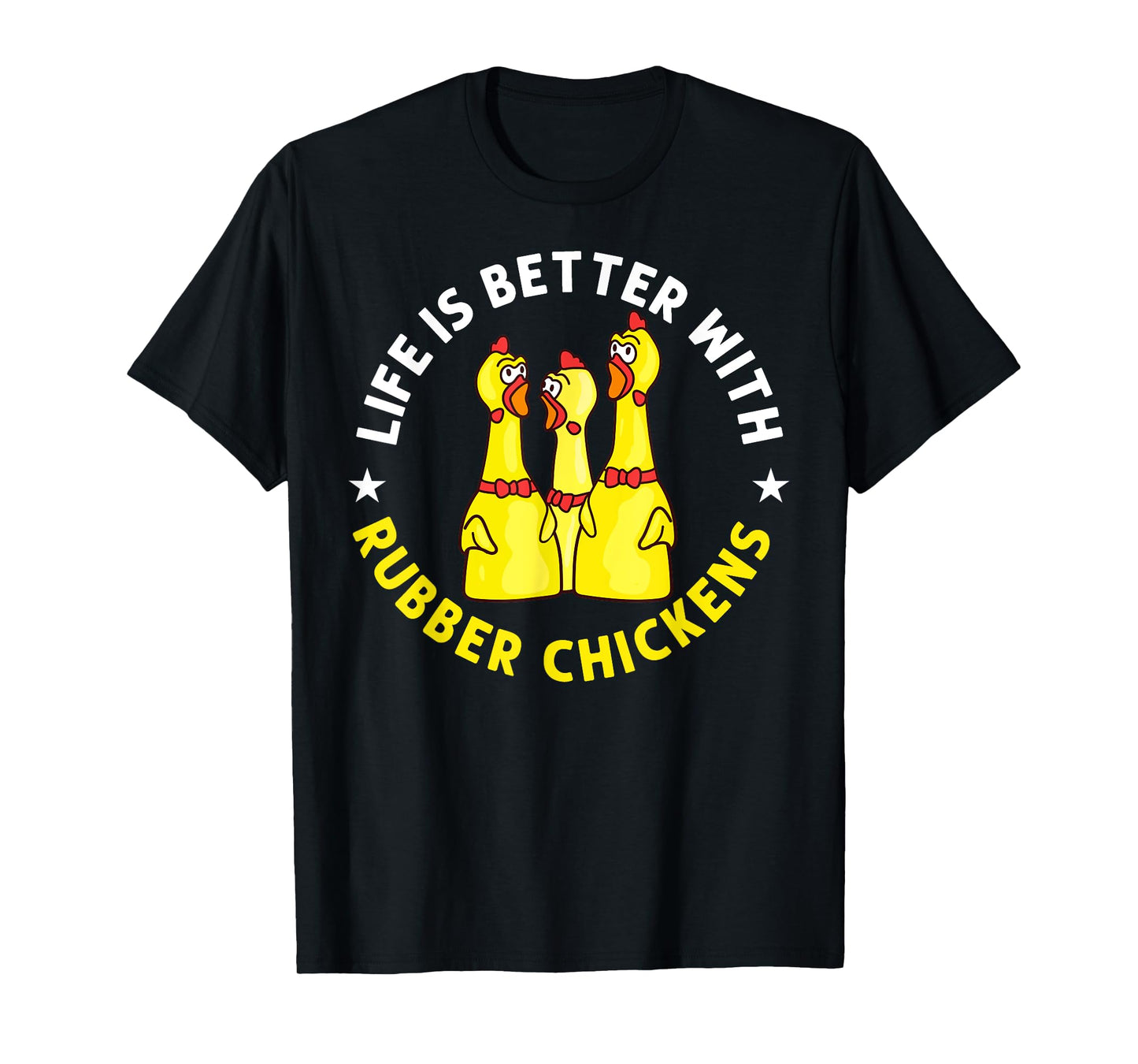 Rubber Chicken Game Funny Animals Toy T-Shirt