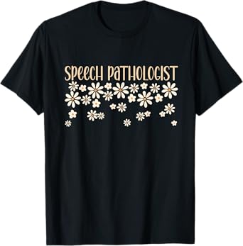 Groovy Speech Pathologist Speech Language Therapy SLP T-Shirt