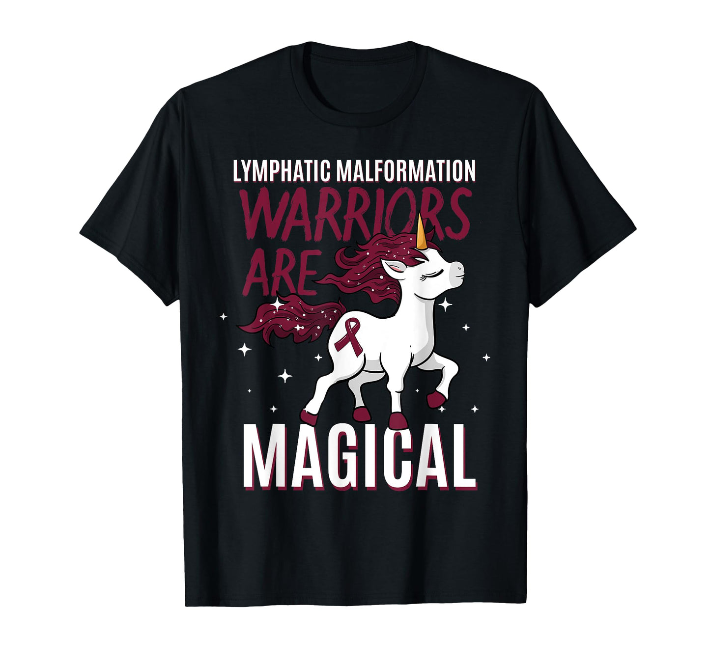 Lymphatic Malformation Awareness Unicorn Lover Lymphangioma T-Shirt