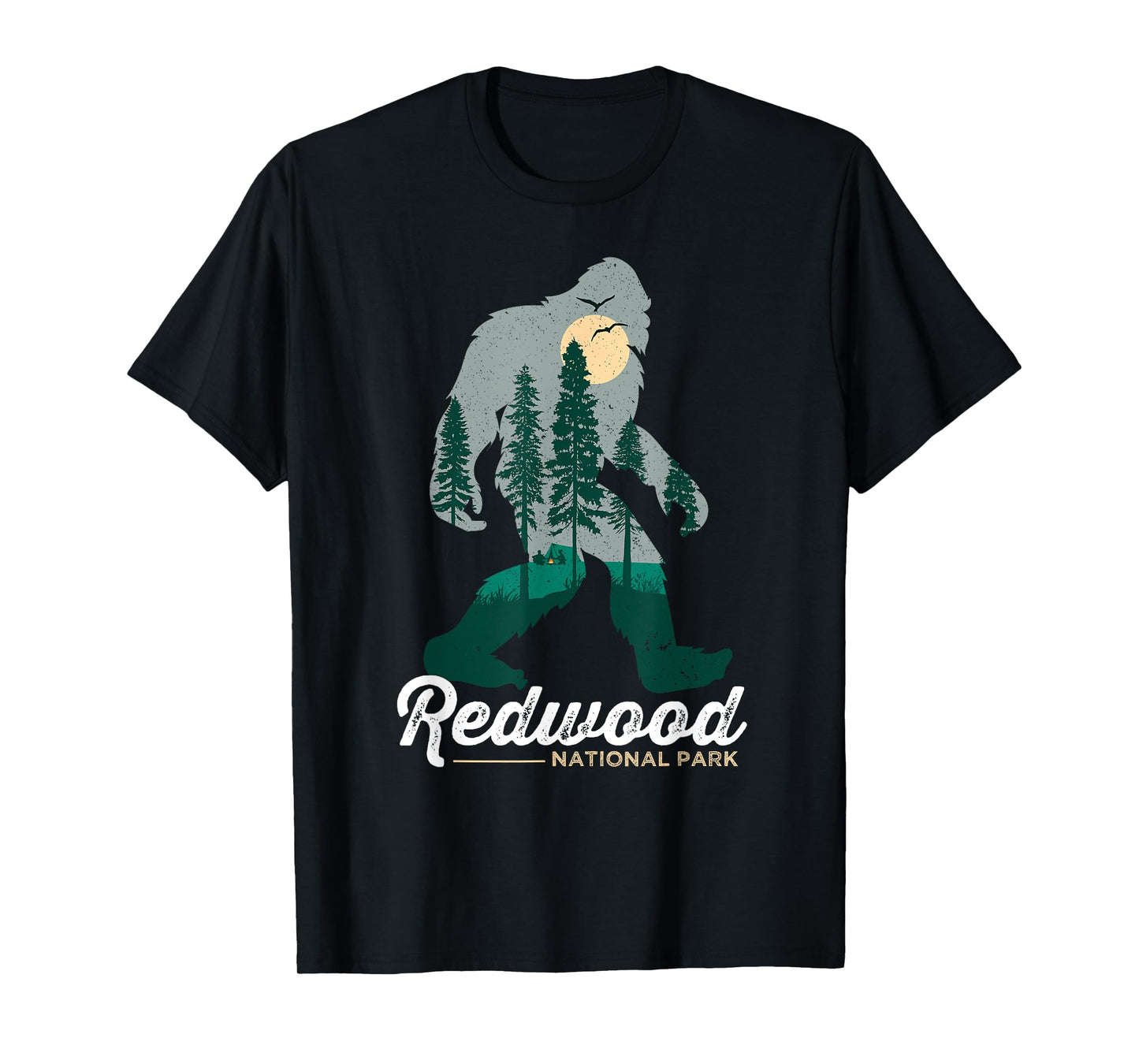 Redwood National Park Shirt Camping Bigfoot National Park T-Shirt