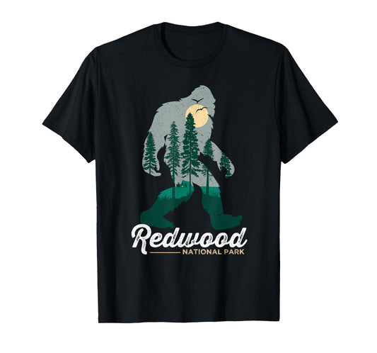 Redwood National Park Shirt Camping Bigfoot National Park T-Shirt