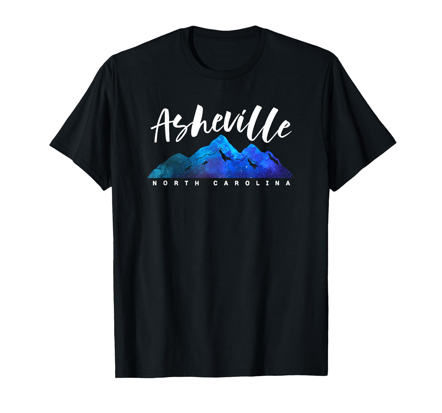ASHEVILLE NORTH CAROLINA Camping Hiking Skiing Family Trip T-Shirt