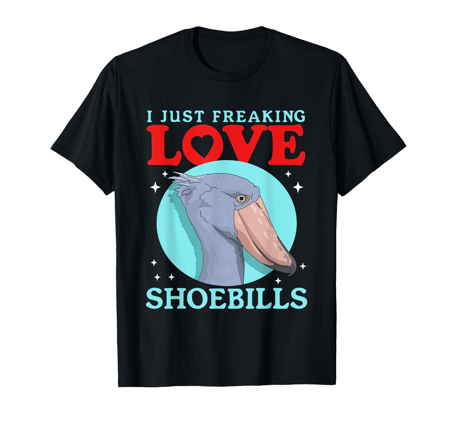Shoebill Stork Bird | Love Shoebills T-Shirt