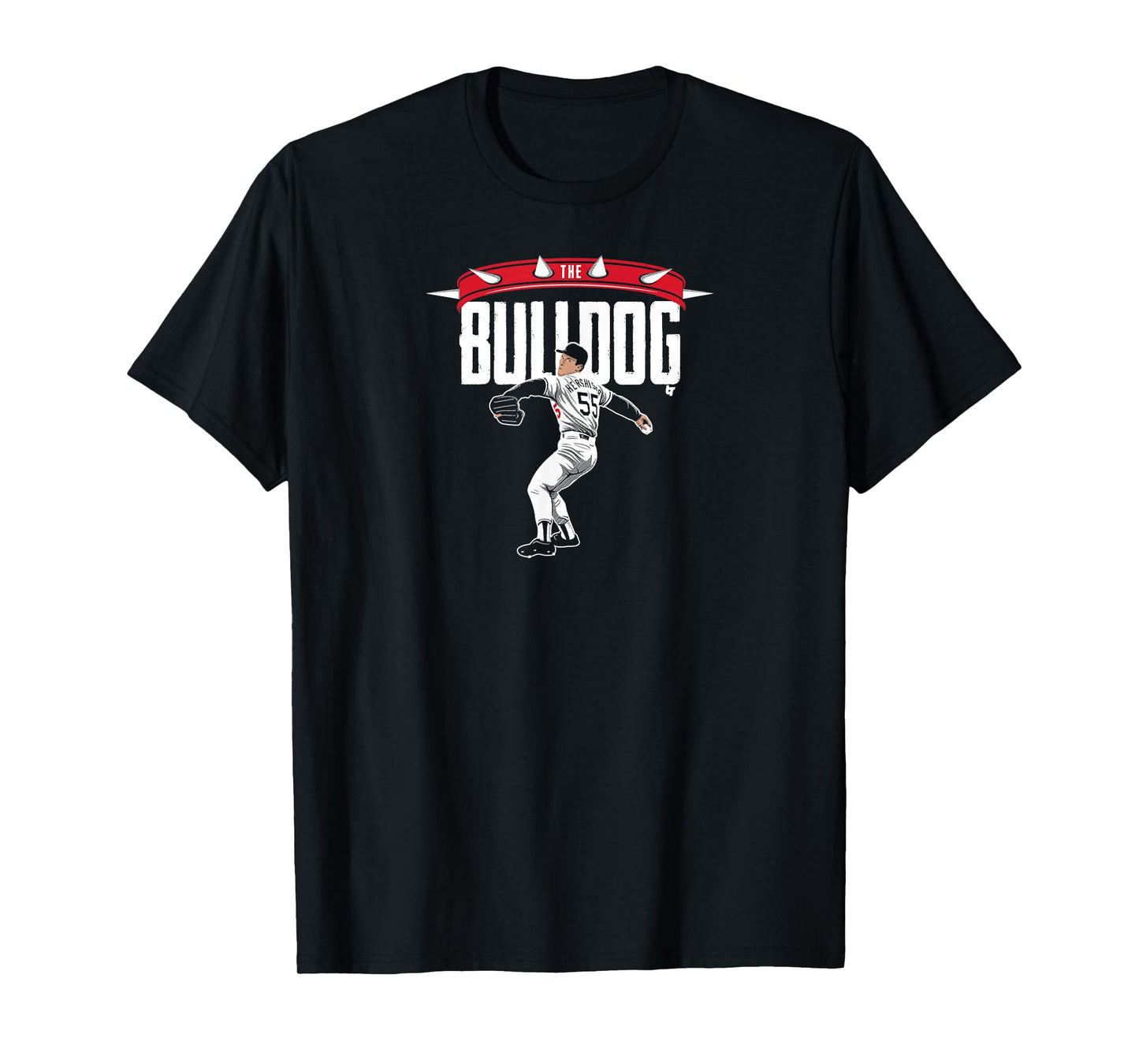 Officially Licensed Orel Hershiser - The Bulldog T-Shirt