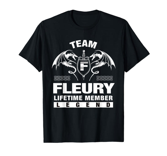 Team FLEURY - Lifetime Member Gifts T-Shirt