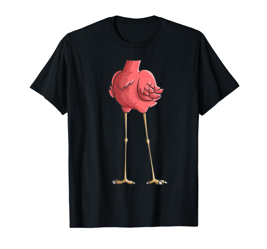 Cool Headless Flamingo Halloween Costume | Funny Lazy Gift T-Shirt