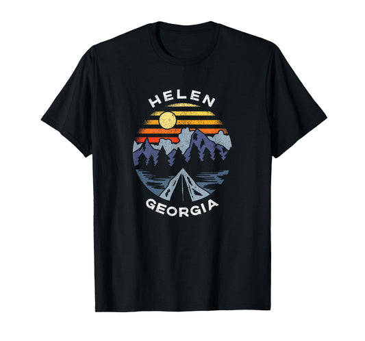 Helen Georgia Mountains Lake GA Vacation Souvenir T-Shirt