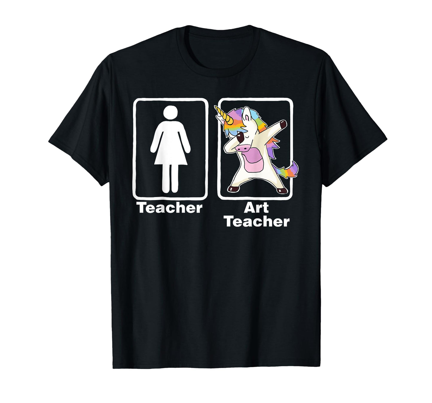 Funny Unicorn Art Teacher T-shirt Art Teacher Gifts T-Shirt for Men Women Girls Kids