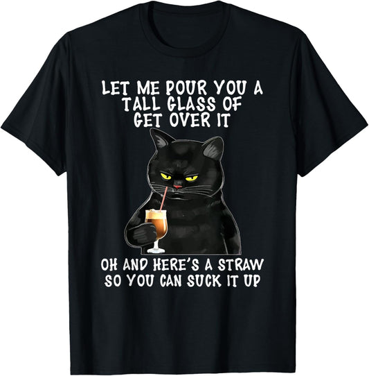 Funny Black Cat T-Shirt