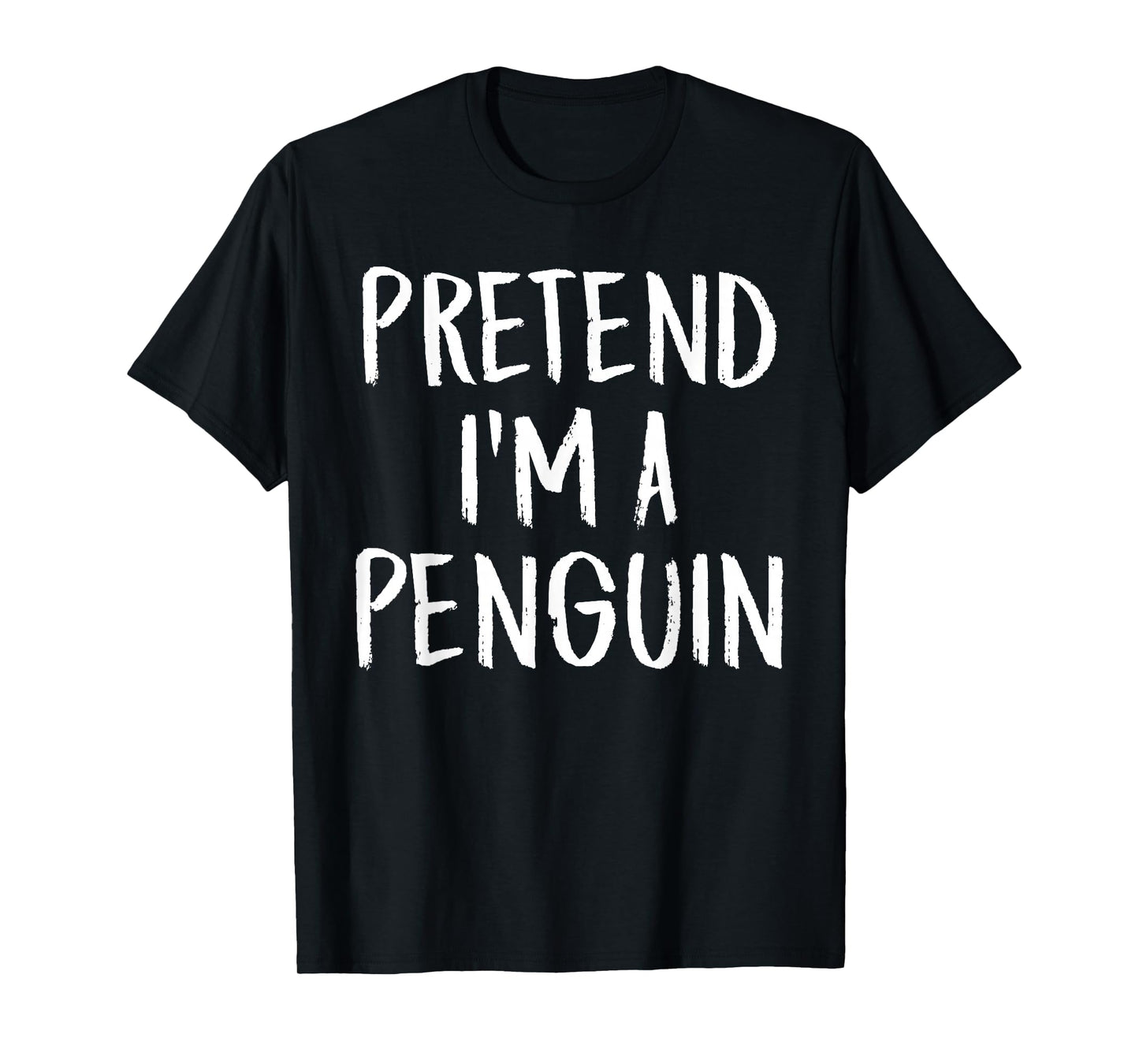 Pretend I'm A Penguin Family Funny Halloween Party Costume T-Shirt