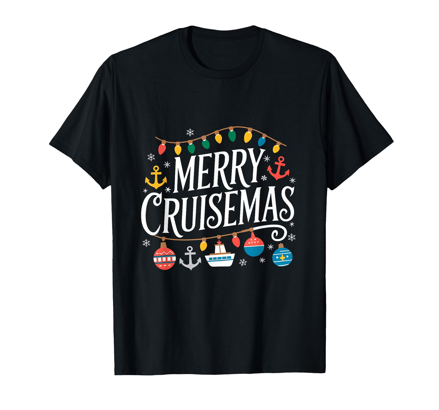 Merry Cruisemas Christmas Cruise Shirts Family Cruisin Lover T-Shirt
