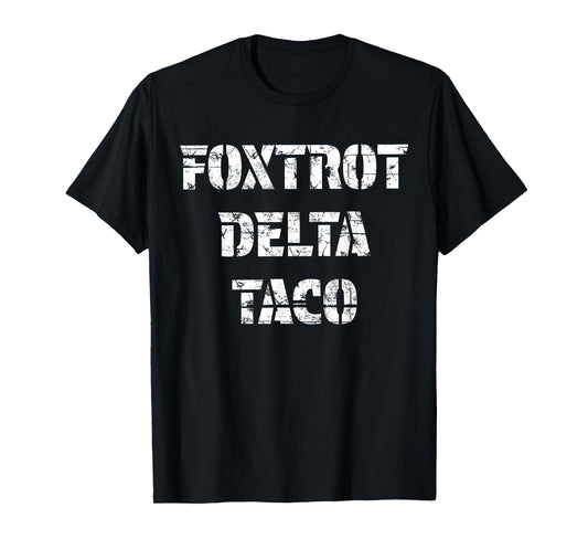 Retro Foxtrot Delta Taco T-Shirt