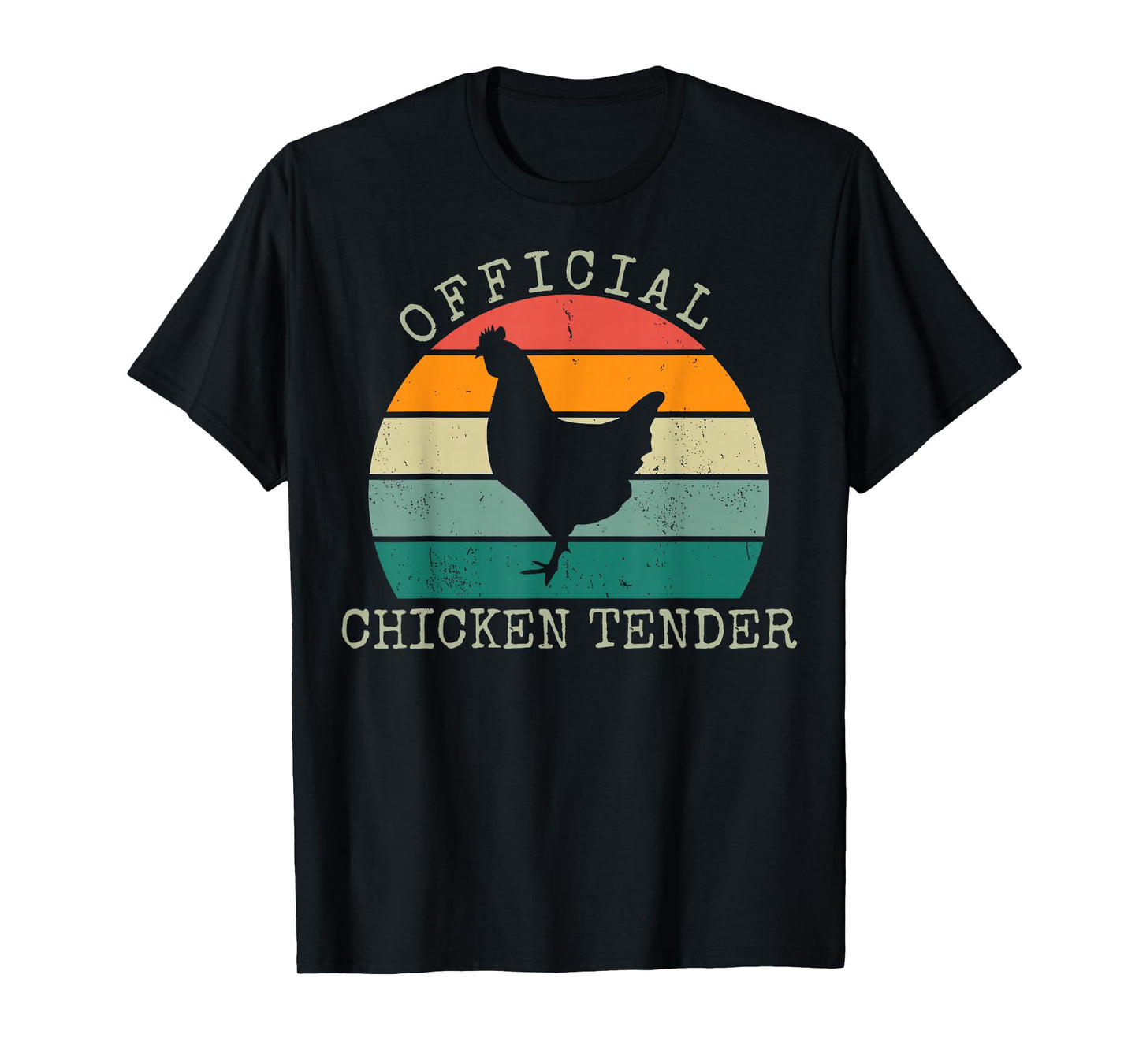 Official Chicken Tender Professional Chicken Tender Retro T-Shirt