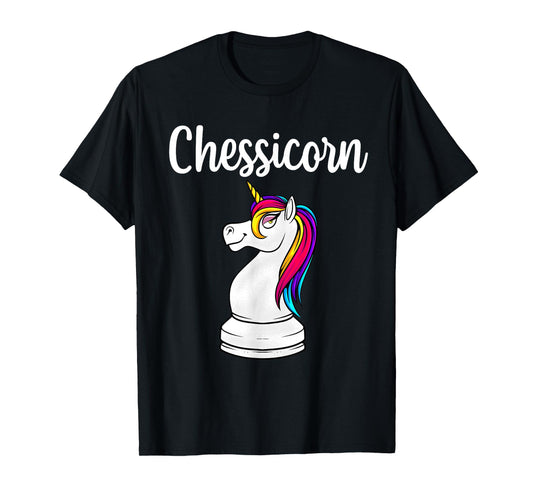 Cute Chess Art For Men Boys Kids Chess Lover Chess Player T-Shirt