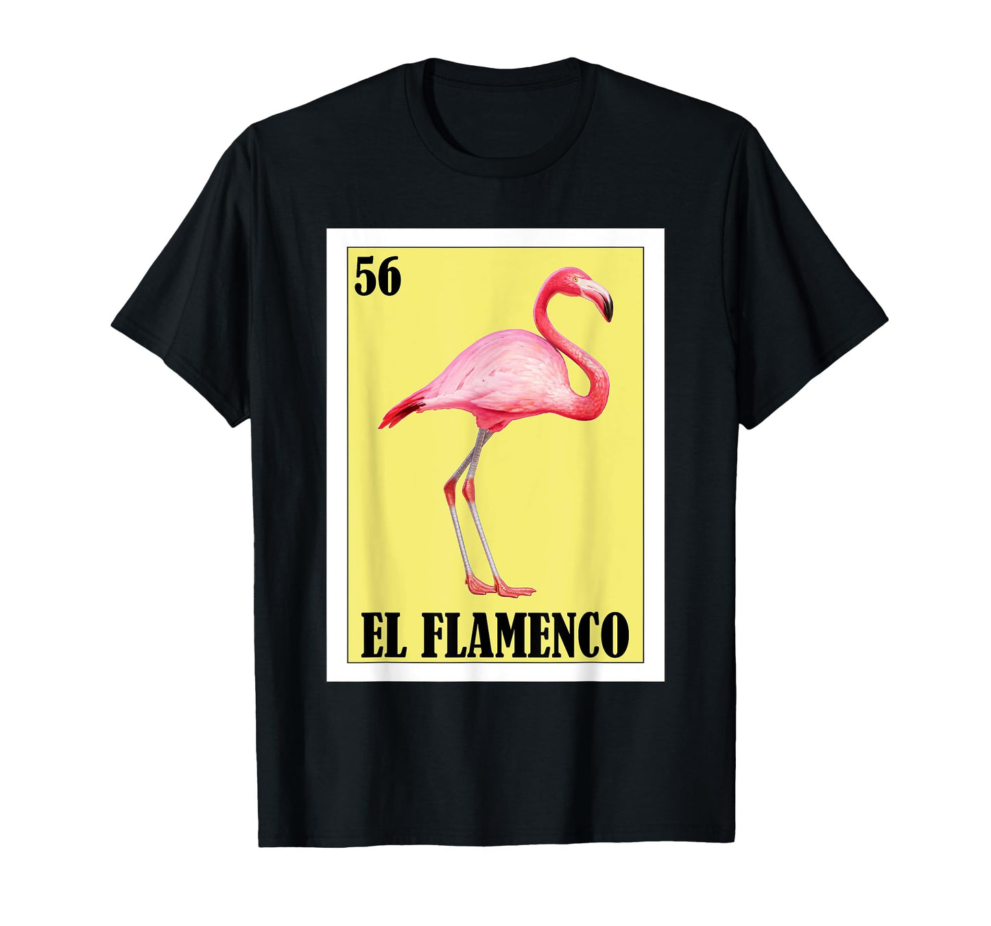 Funny Mexican Flamingo Design - El Flamenco T-Shirt