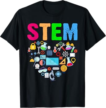 STEM Science Technology Engineering Math Teacher T-Shirt