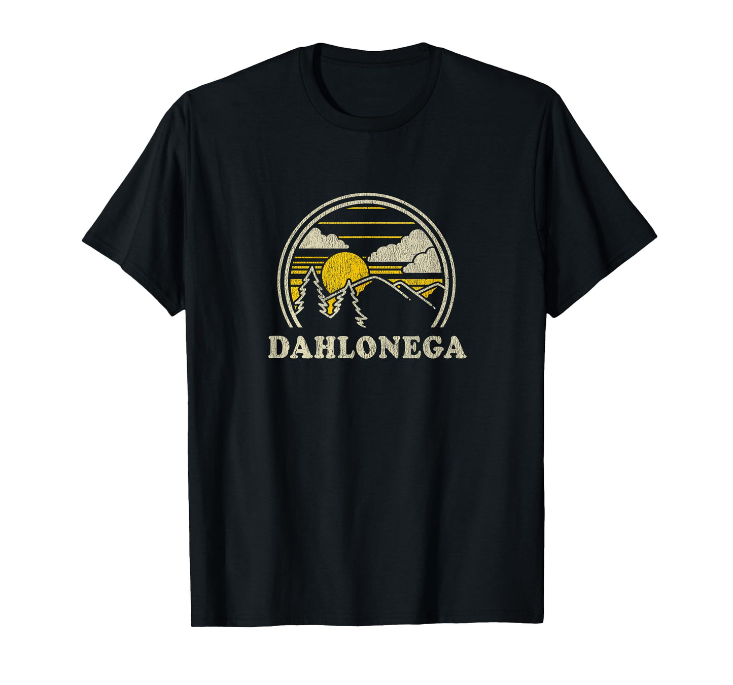 Dahlonega Georgia GA T Shirt Vintage Hiking Mountains Tee T-Shirt