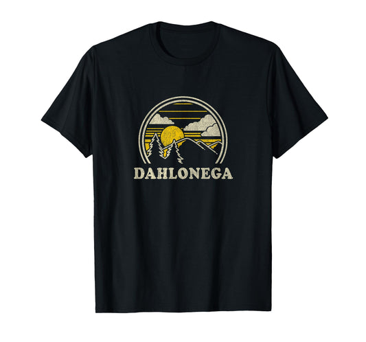 Dahlonega Georgia GA T Shirt Vintage Hiking Mountains Tee T-Shirt