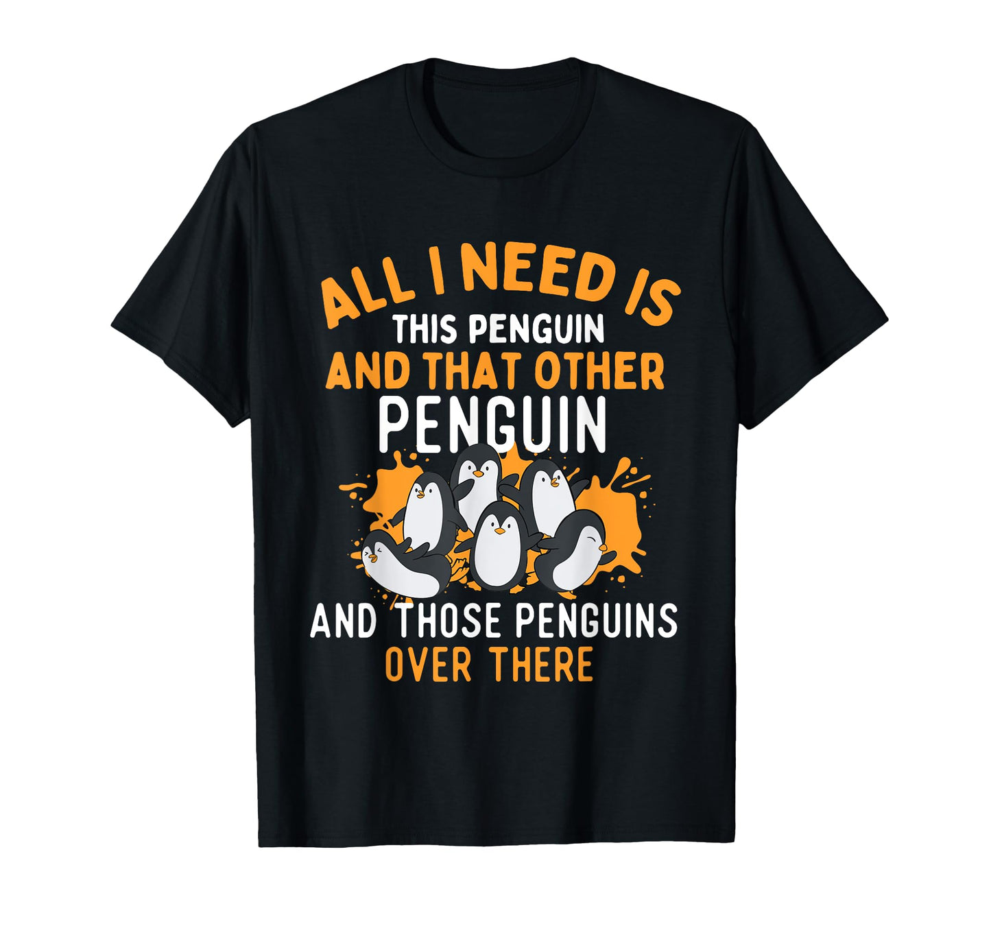 Penguin Lover Shirts All I Need Is This Penguin - Penguin Lover Bird Watcher T-Shirt