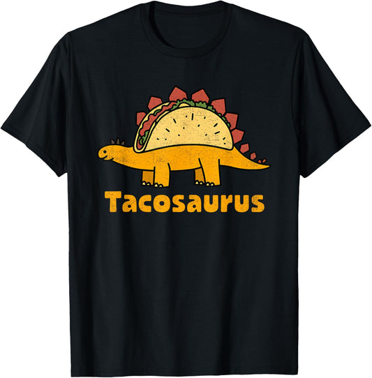 Dinosaur Tacos Tacosaurus Cinco De Mayo Costume Boys Girls T-Shirt