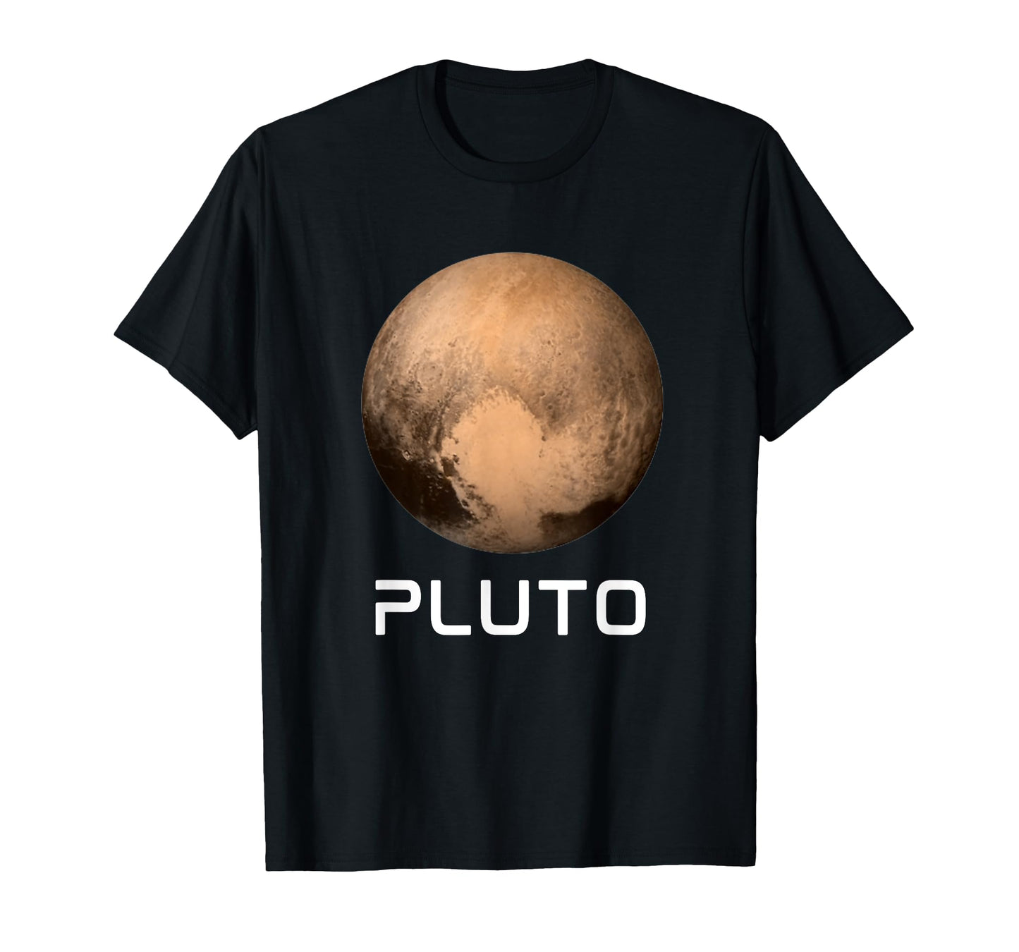 Solar System 9th Planet Pluto Never Forget Outer Space T-Shirt