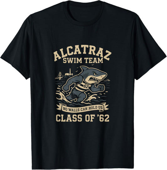 Alcatraz Penitentiary Swim Team T-shirt