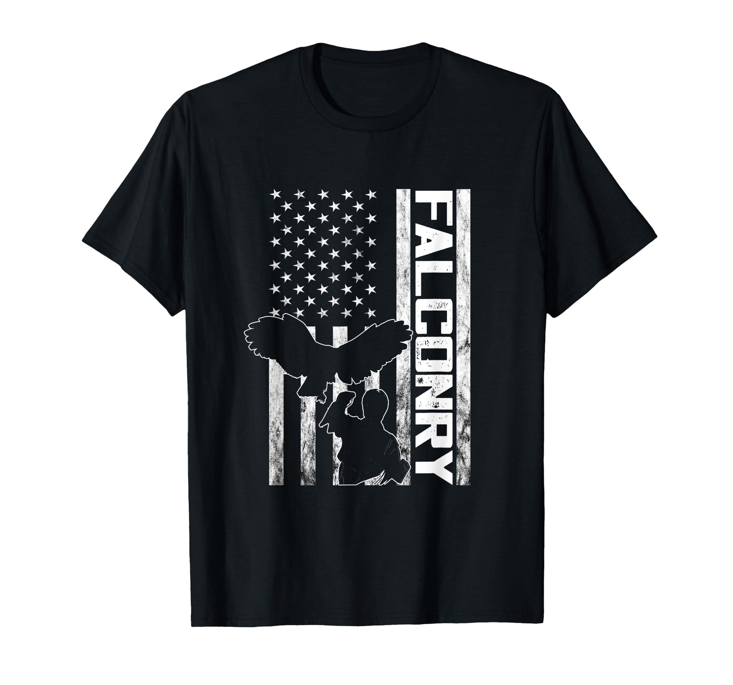 American Falconry Birder Falcon Trainer Ornithology Falcon T-Shirt