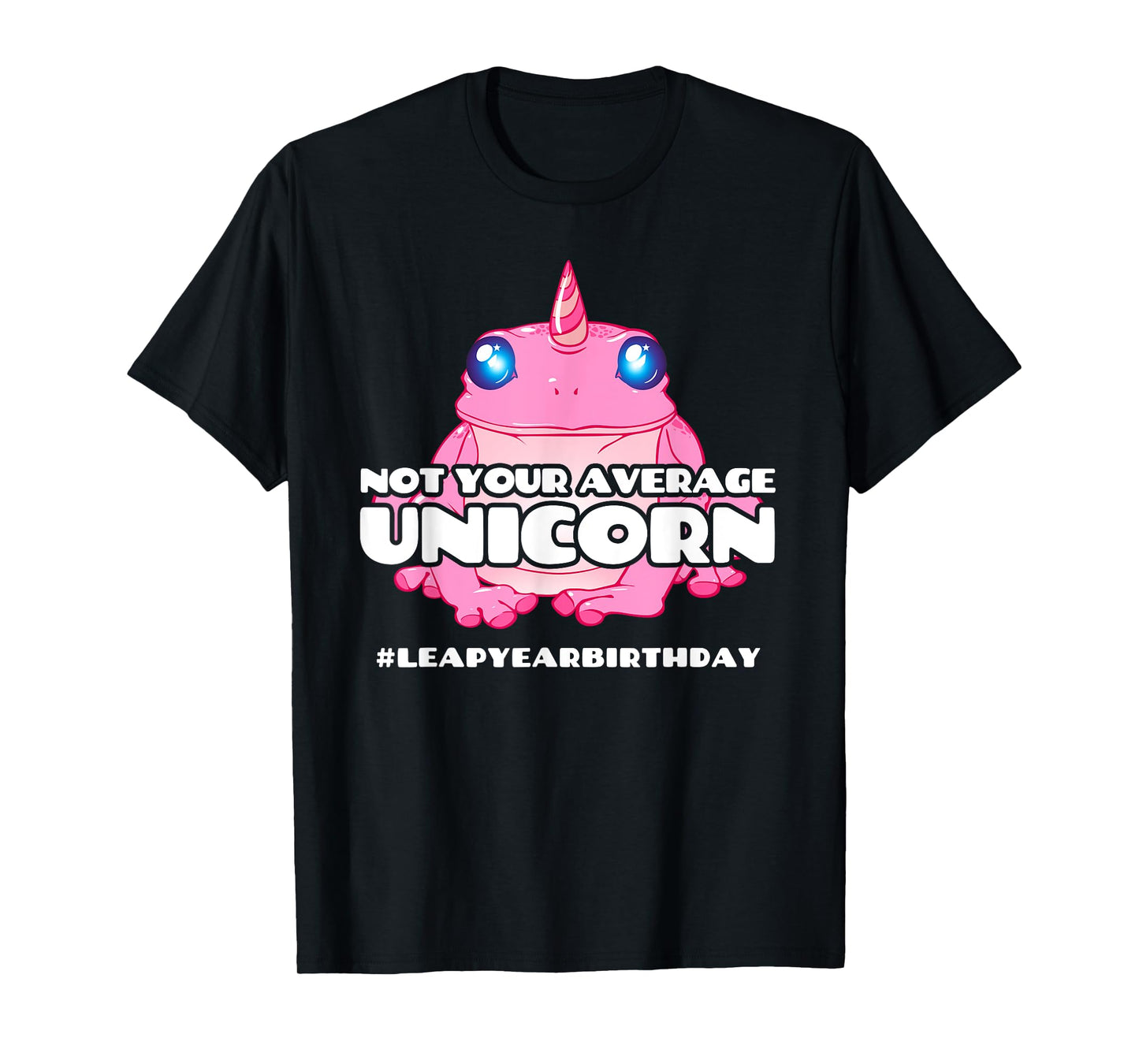 Leap Day Birthday - Unicorn Frog - 2020 Leap Year Birthday T-Shirt