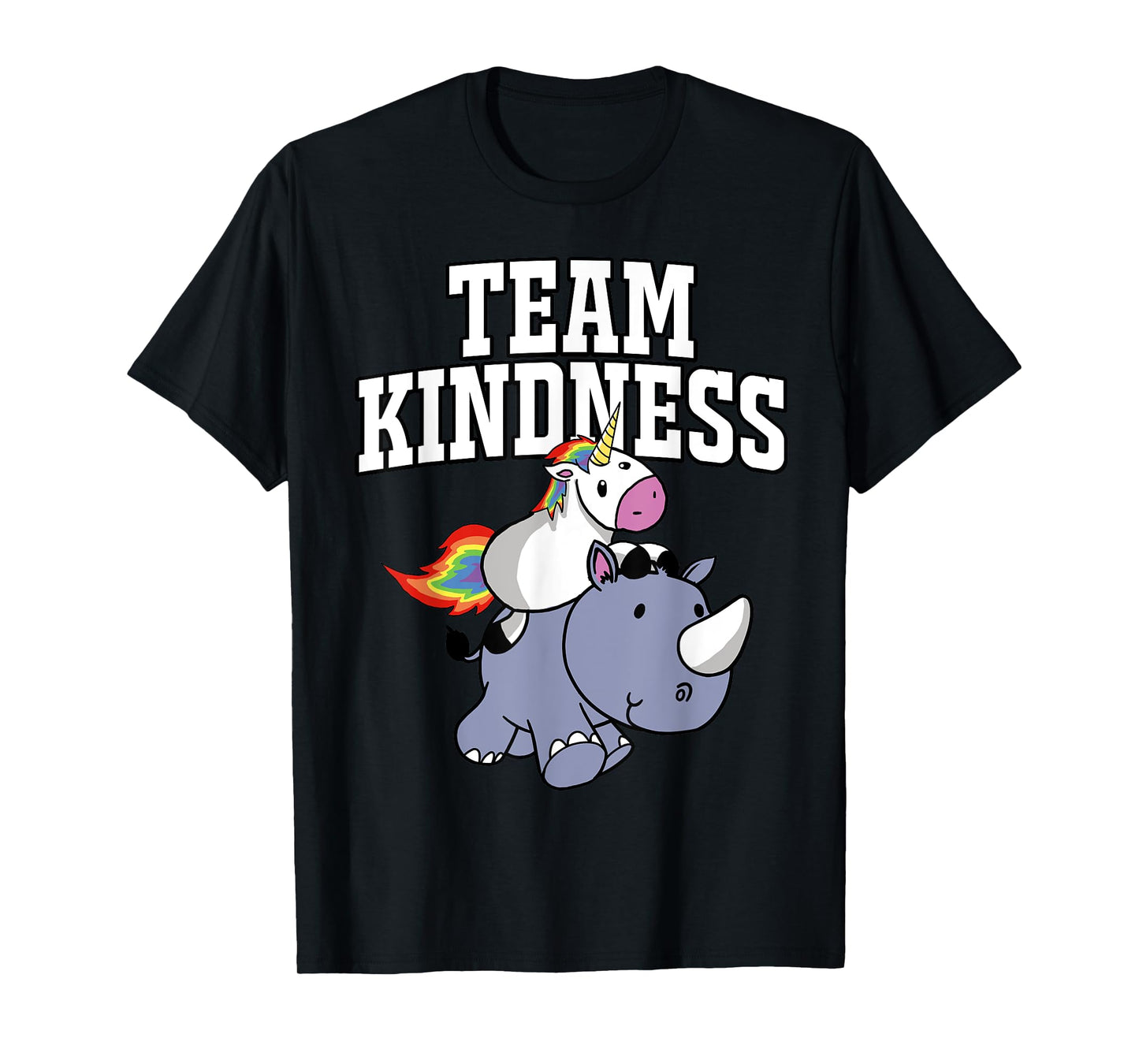 Choose Kind Shirt - Rhino Unicorn Team Kindness Shirt T-Shirt