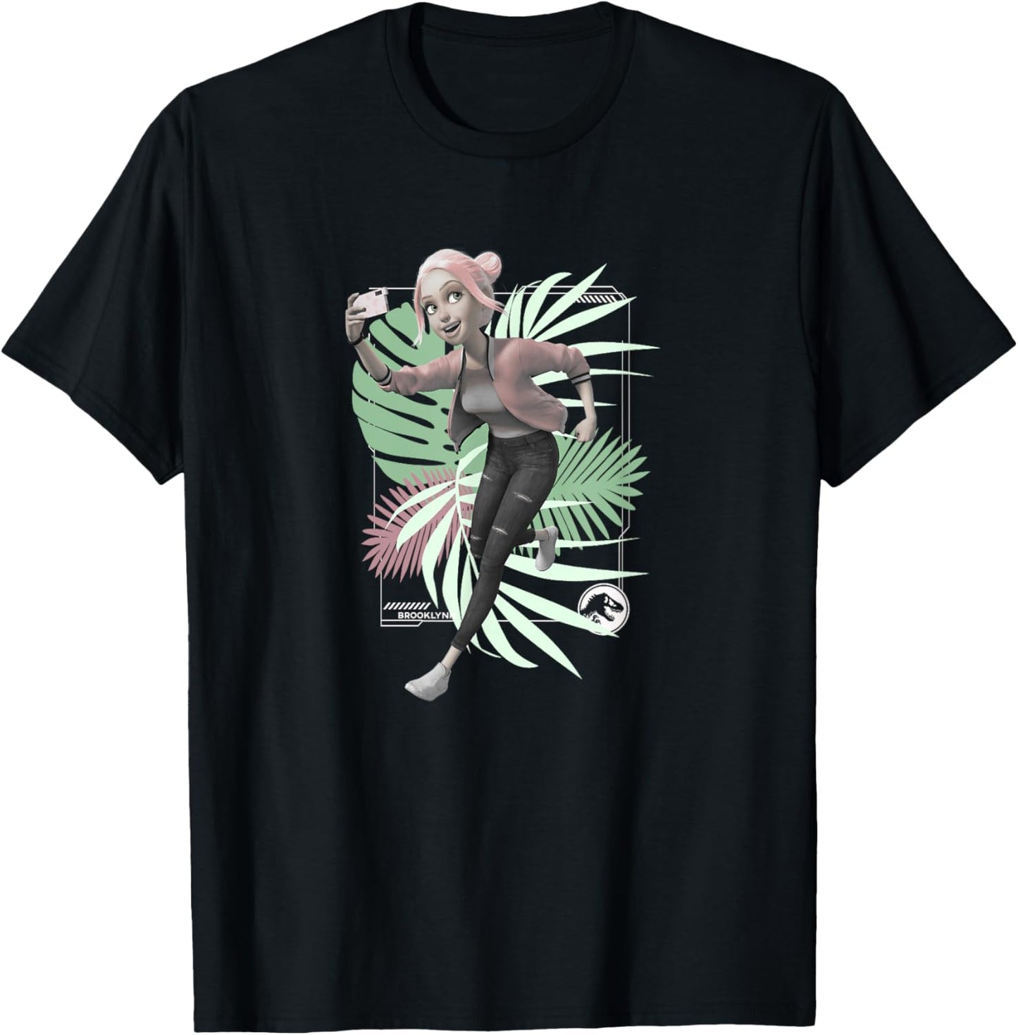 Camp Cretaceous Brooklyn Floral T-Shirt