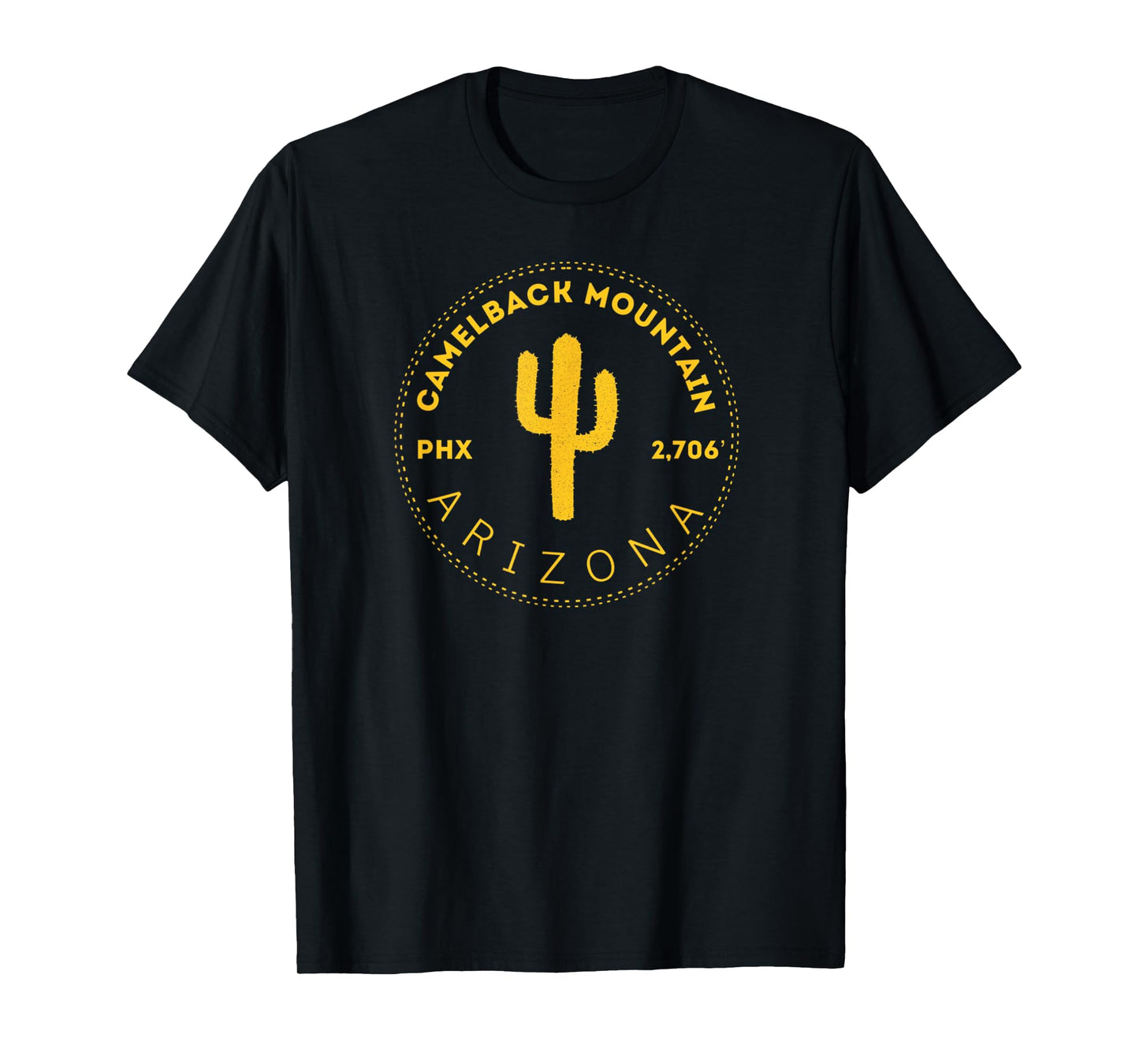 Camelback Mountain AZ - Phoenix Arizona Spirit Cactus T-Shirt