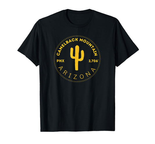 Camelback Mountain AZ - Phoenix Arizona Spirit Cactus T-Shirt