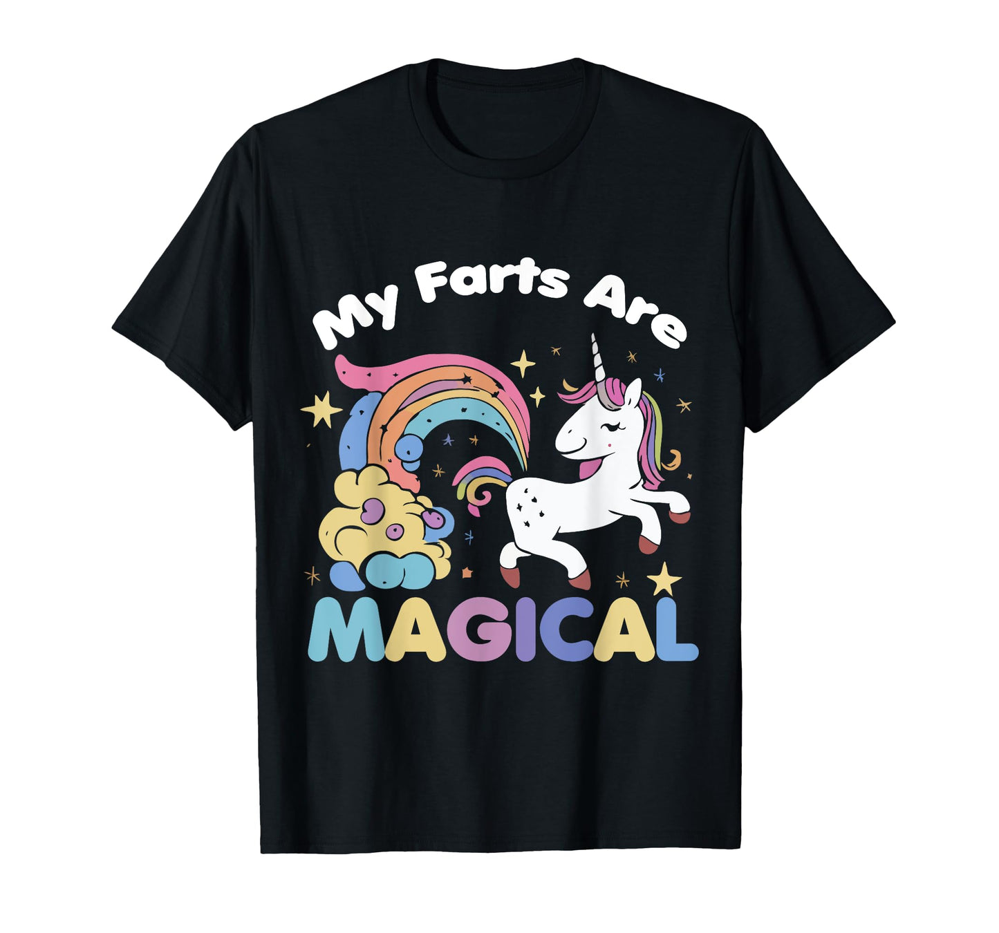 My Farts Are Magical Funny Unicorn Gag T-Shirt