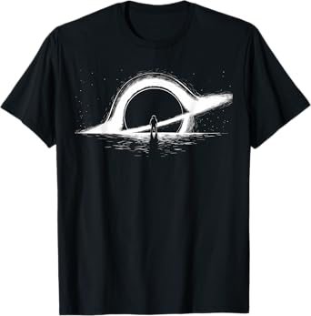 Black Hole Physics- Astrophysics Physic Graphic astronaut T-Shirt