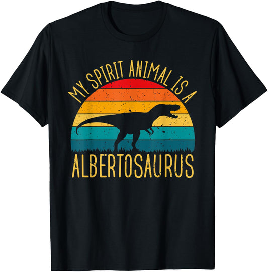 Albertosaurus Is My Spirit Animal Dinosaur Lovers T-Shirt