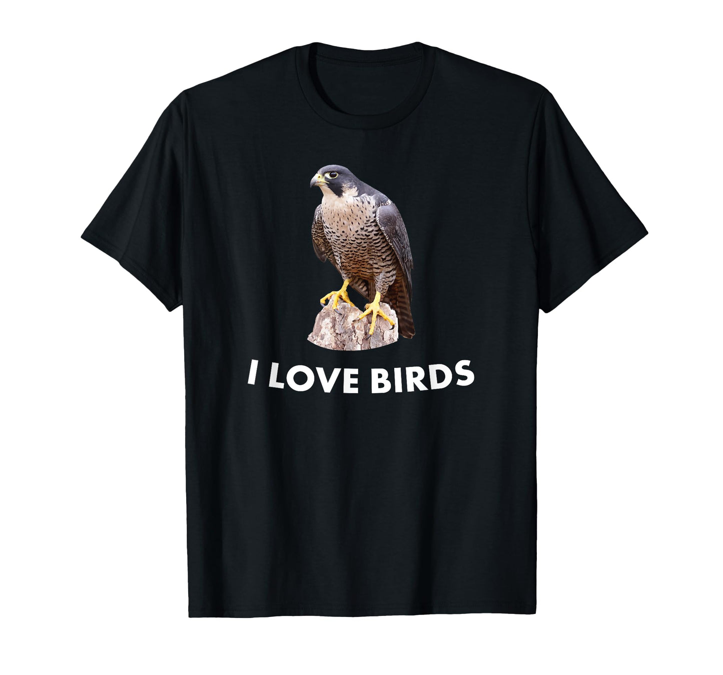 Peregrine Falcon Bird Birding Gift T-Shirt