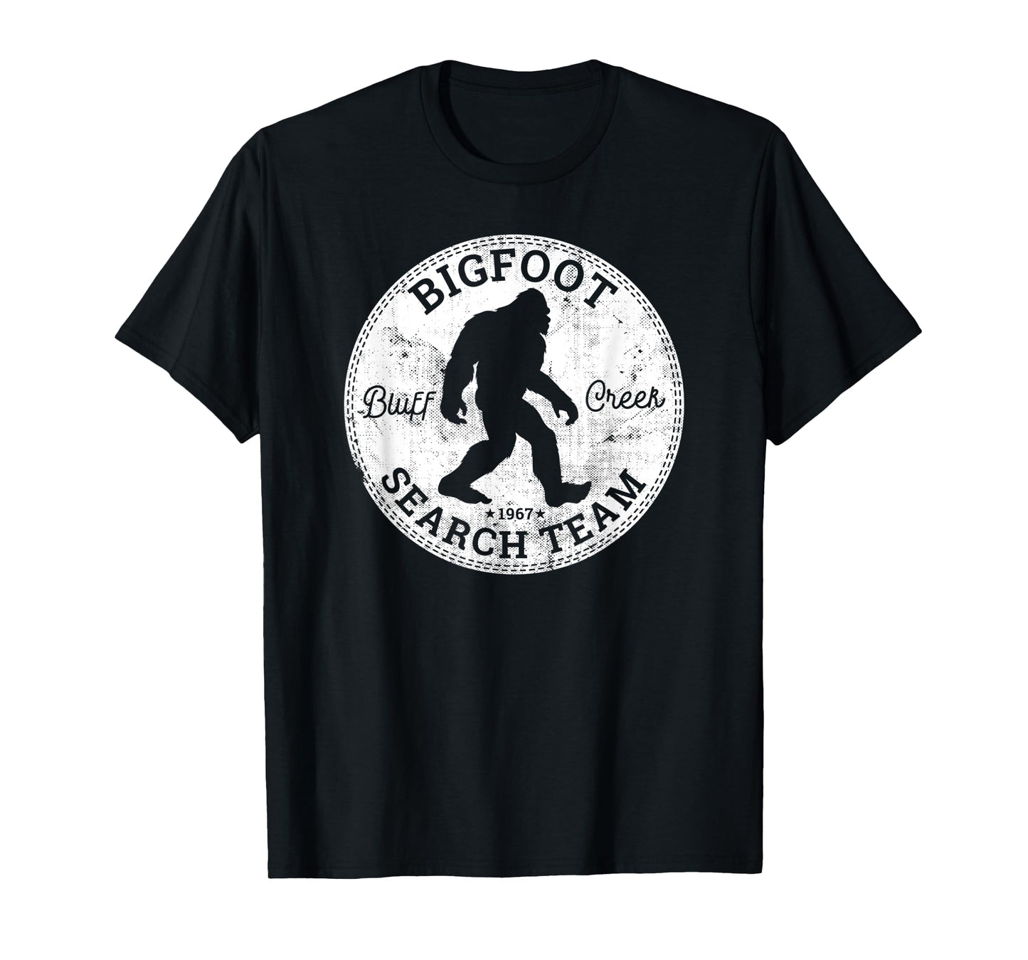 Bigfoot Search Team Retro Vintage Sasquatch Bluff Creek 1967 T-Shirt