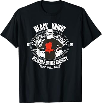 Cool T-Shirt - Black Knight Bridge Security Tee T-Shirt