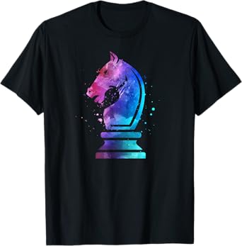 Chess Piece Knight Gift for Chess Lover Player Women Girls T-Shirt