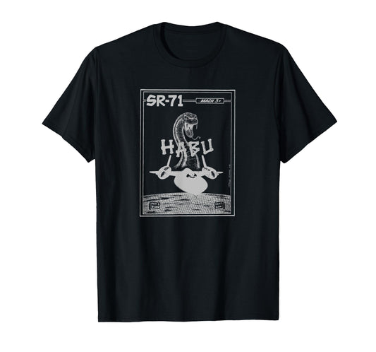 SR-71 Military Aircraft Original Habu Logo Artwork