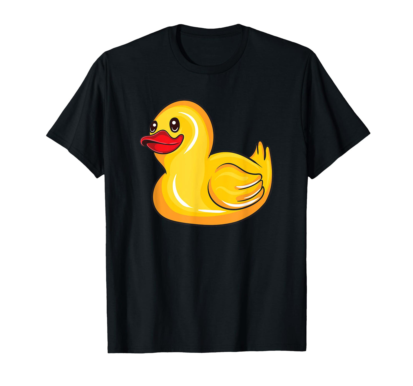 Cute Rubber Duck Gift For Toddlers Men Women Funny Duckling T-Shirt