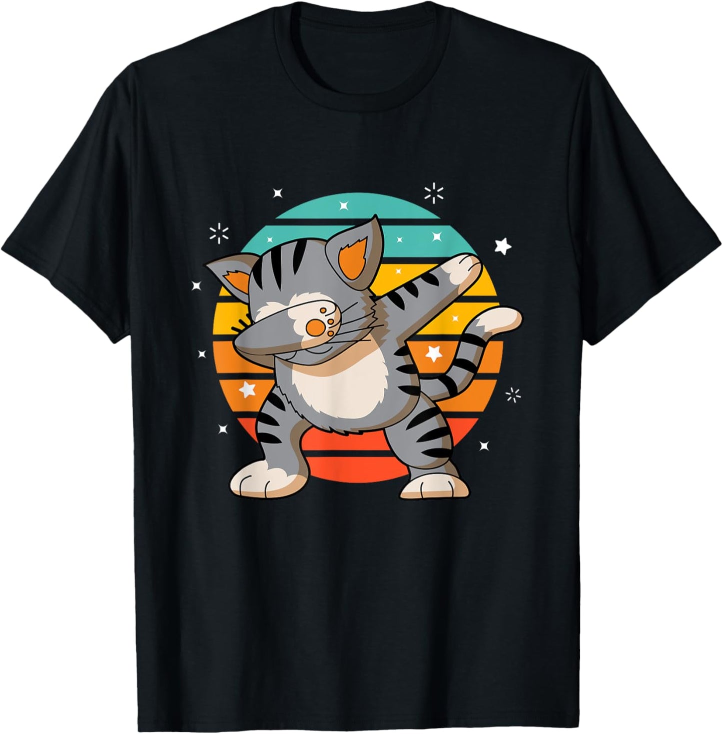 Dabbing Cat - Funny Dab Cat Lover Gift T-Shirt