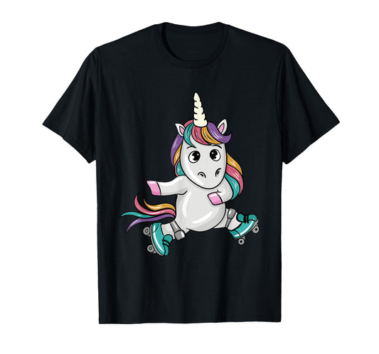 Unicorn Roller Skates Lover Gifts Roller Skating Lover Gift T-Shirt