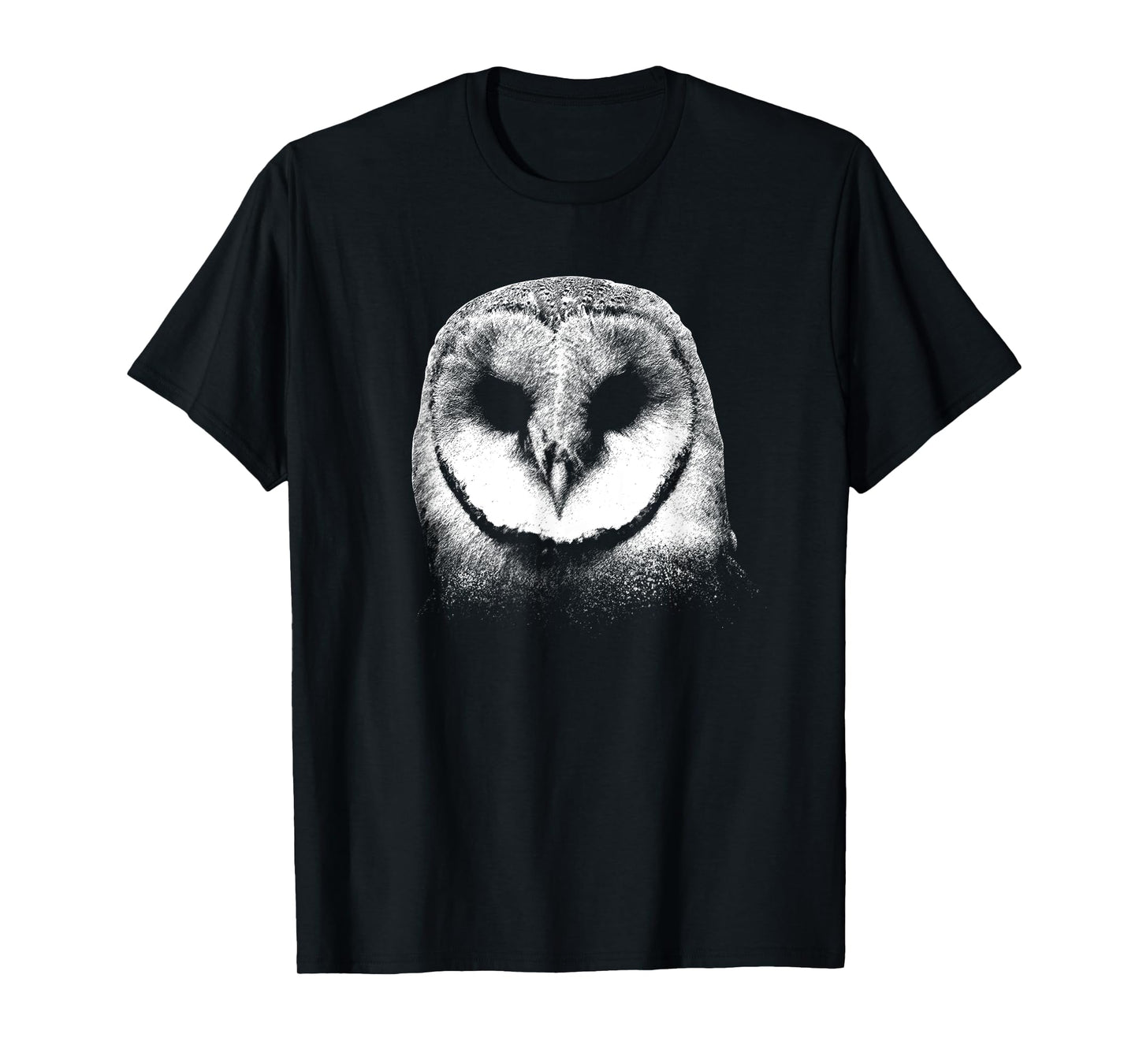 Mystical Owl (Bird) White Owl Head Barn Owl T-Shirt