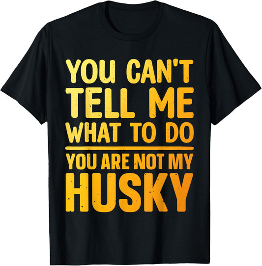 Cool Husky Gift Husky Lover Accessories & Stuff Unisex Adults Siberian Husky T-Shirt Black Short Sleeve T-Shirt Small