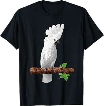 Cool Cockatoo Art For Men Women Parrot Lover Goffin Cockatoo T-Shirt