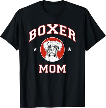 Boxer Mom Dog Mother Men Women Girls Kids T-Shirt